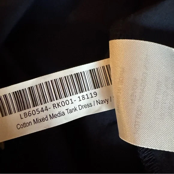 Quince Cotton Mixed Media Tank Dress - Picture 8 of 8